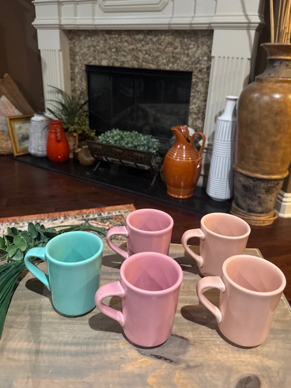 Set of (5) 80’s Denver HLC Coffee Mugs